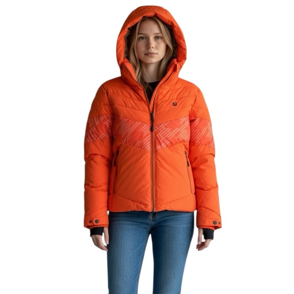 NEW KILLTEC Women’s Ski Snow Puffer Coat Hooded Jacket